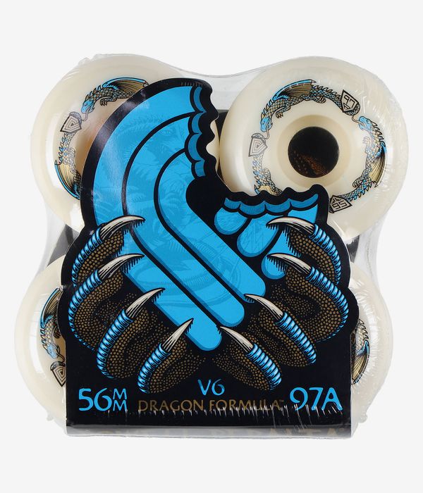 Powell-Peralta Dragons V6 Symmetrical Medium Ride Kółka (offwhite) 56 mm 97A czteropak