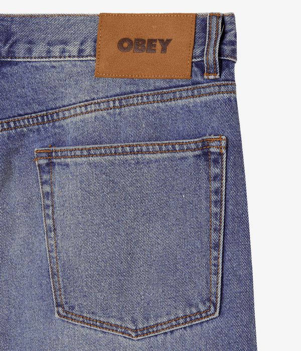 Obey Classic Baggy Vintage Jeans (heavy vintage light indigo)