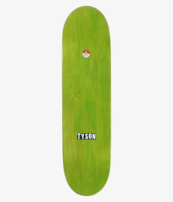 Baker Peterson Arch Slime 8.475" Skateboard Deck (black green)