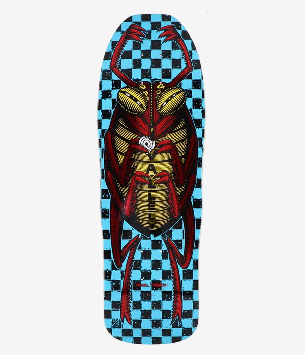 Powell-Peralta OG Vallely Bug 10" Skateboard Deck (blue red foil)