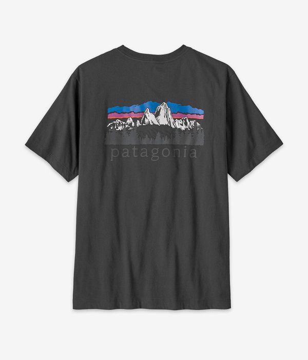 Patagonia Fitz Roy Foothills T-Shirt (ink black)