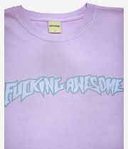 Fucking Awesome Stamp Logo T-Shirty (orchid)