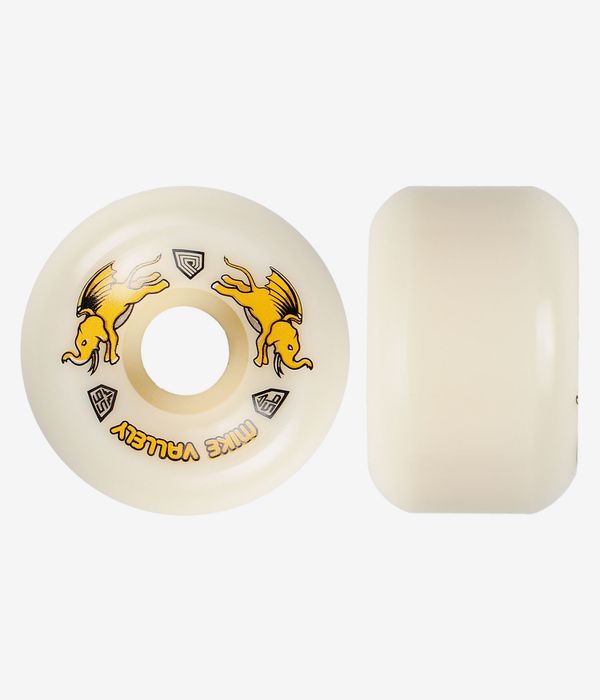 Powell-Peralta Dragons Vallely V6 Symmetrical Medium Ride Wheels (offwhite) 56 mm 95A 4 Pack