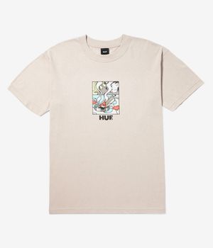 HUF Burning Away T-Shirt (bone)