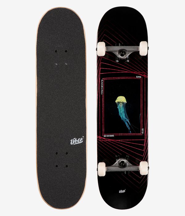Über Jelly 8.25" Complete-Skateboard (wood red)