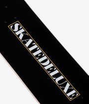 skatedeluxe Square 8.125" Skateboard Deck (black)