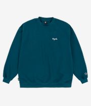 Magenta Script Sweatshirt (petrol blue)