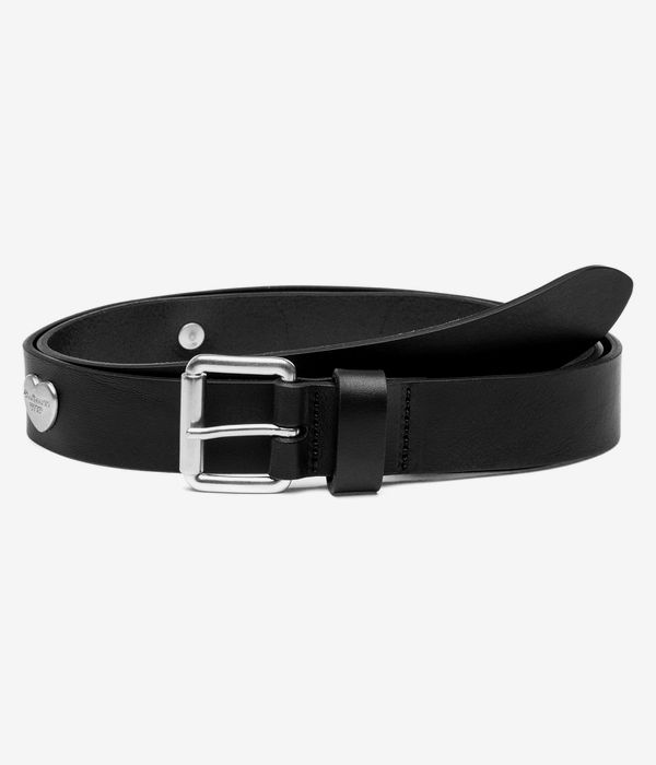 Carhartt WIP Tylor Gürtel (leather black silver)