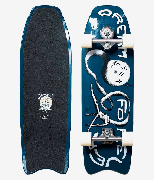 YOW The Neonfish Lenart 33" (83,8cm) Surfskate Cruiser (blue)