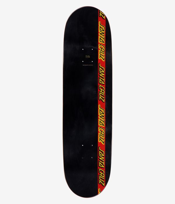 Santa Cruz Descend Dot 8.5" Skateboard Deck (black red)