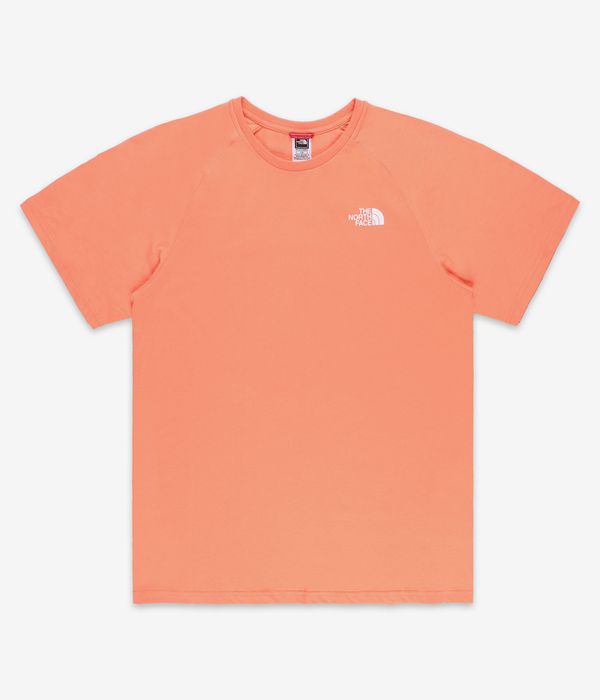 Shop The North Face North Faces T-Shirt (dusty coral orange