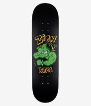 Real Zion Bad Gator Heavyweight 8.5" Planche de skateboard (black)
