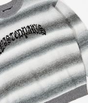 Wasted Paris Blur Kingdom Sweatshirt (gradient black white)