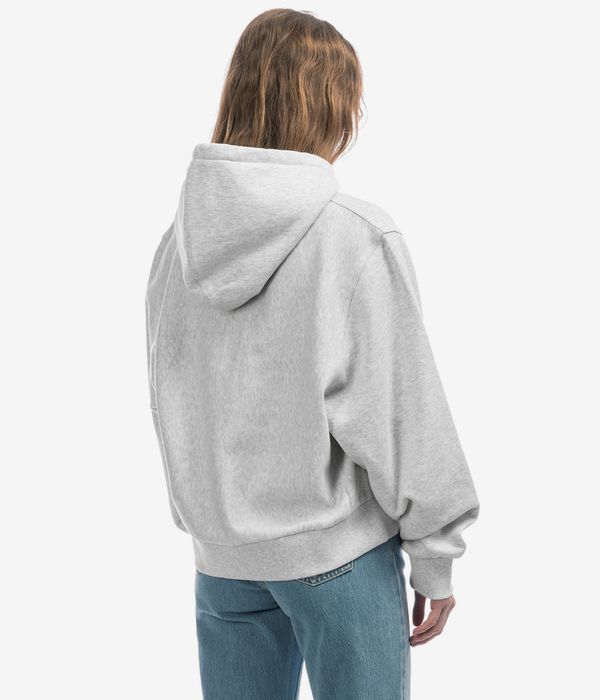 Carhartt WIP W' HD American Script Zip-Hoodie women (ash heather)