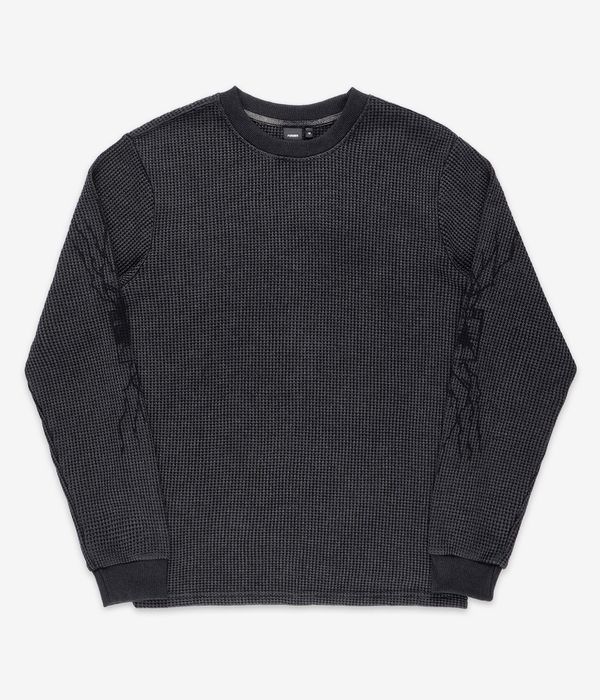 Former Scrawl Waffle Long sleeve (washed black)