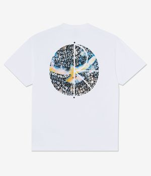Polar Fill Logo Searching For Peace T-Shirt (white)