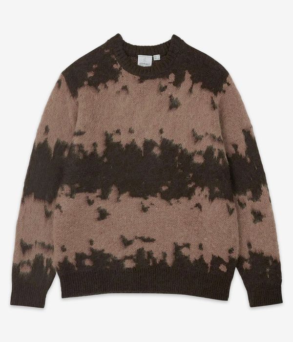 Gramicci Mohair Splatter Sweatshirt (taupe)