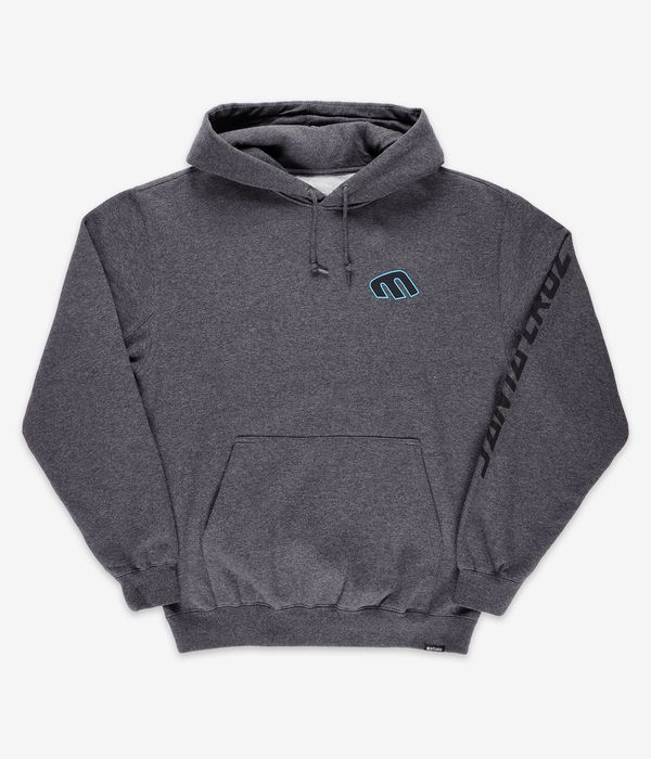 Etnies x Santa Cruz Screaming Hand Hoodie (charcoal)