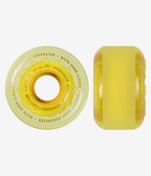 Ricta Hi Vis Clouds Wielen (yellow) 56 mm 78A 4 Pack