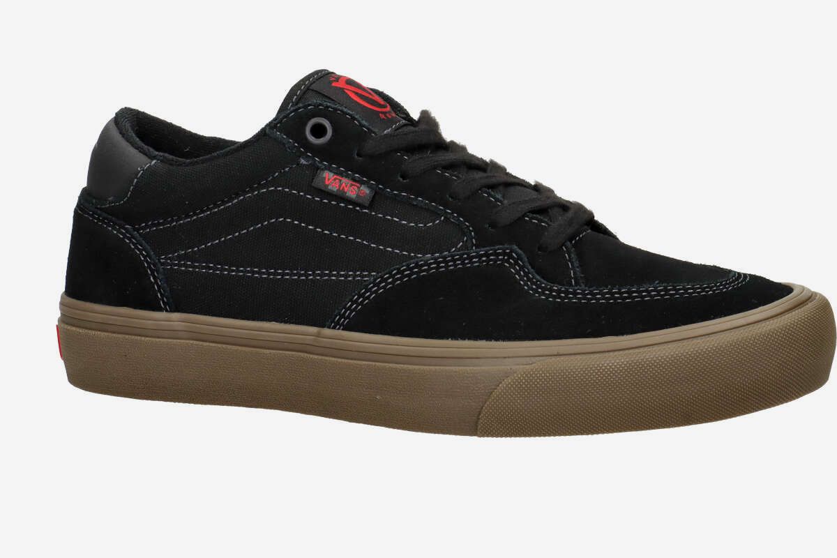 Vans Skate Rowan Shoes (black dark gum)