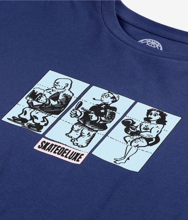 skatedeluxe Puzzle Organic T-Shirt (navy)