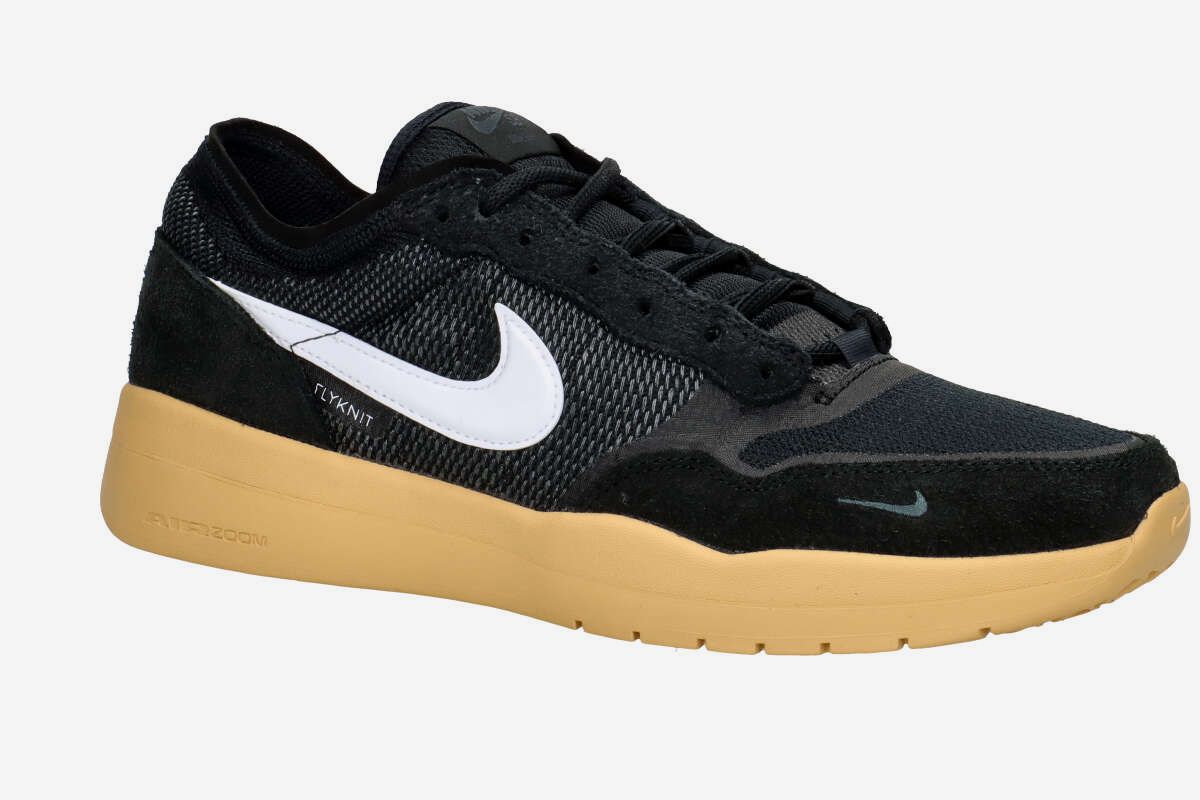 Nike SB PS8 Shoes (black white anthracite gum yello)