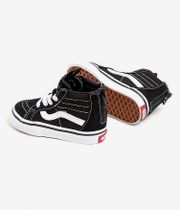 Vans TD Sk8-Hi Zip Chaussure kids (black white)