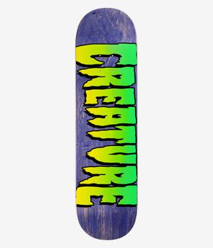 Creature Logo Stumps 8.25" Skateboard Deck (purple)