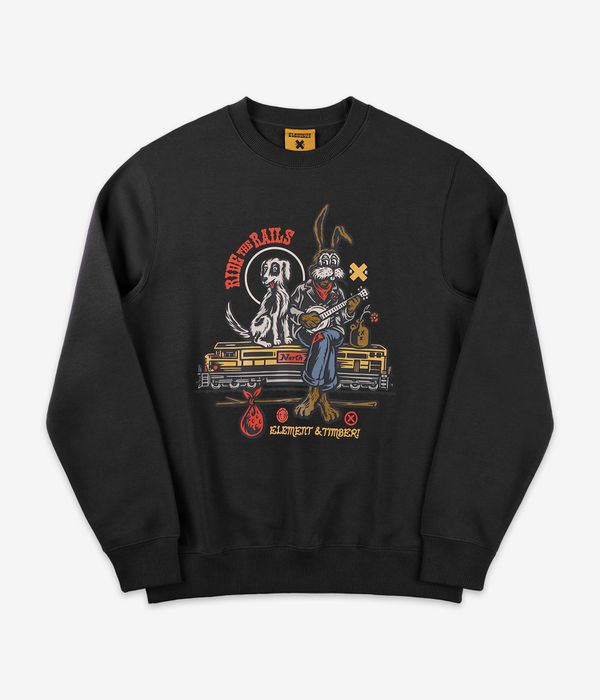 Element x Timber! Aboard Sweater (off black)