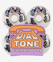 Dial Tone Williams Doodles Standard Wielen (white) 52mm 99A 4 Pack