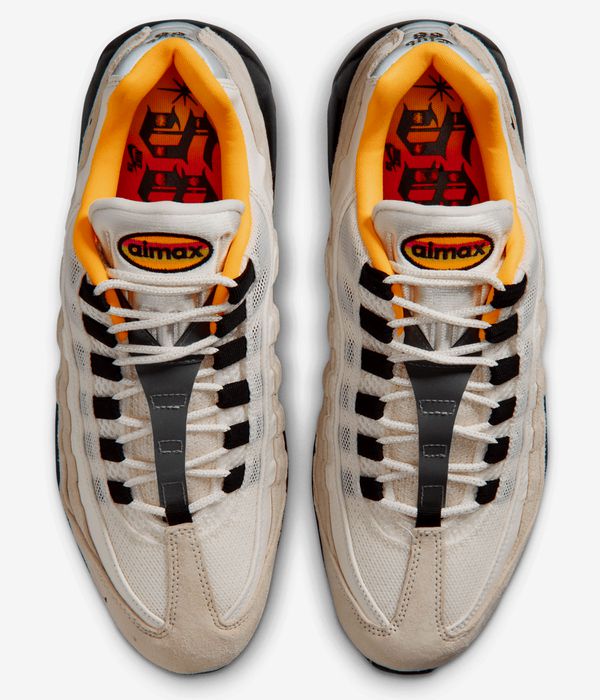 Nike SB Air Max 95 WCP Schuh (sail black laser orange)