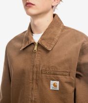 Carhartt WIP Detroit Organic Dearborn Jacket (hamitlon brown stone canvas)