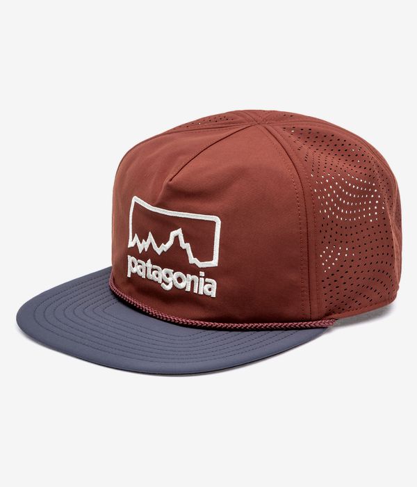 Patagonia Snowfarer Cap (outline logo fox red)