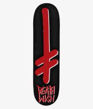 Deathwish Gang Logo Skateboard Deck 8.0 Black/Red 