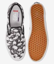 Vans Skate Slip-On Skull Pile Shoes (black white gum)
