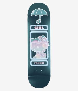 Girl x Hello Kitty 50th Anniversary Pacheco Twin Tip 8.5" Tavola da skateboard (green)