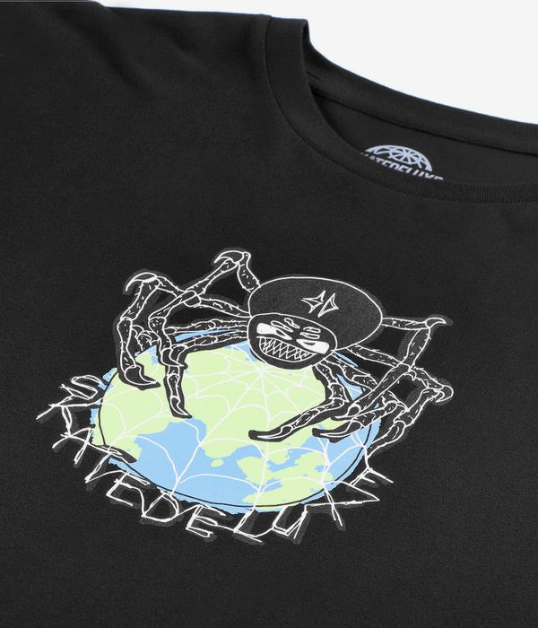 skatedeluxe Global Spinner Organic T-Shirt (black)