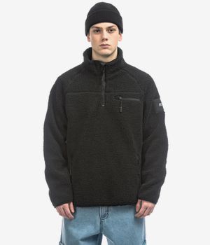 Antix Sherpa Fleece Half Zip Jacket (black)