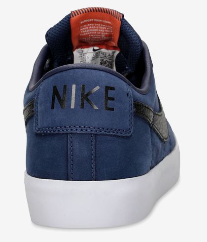 Nike Sb Zoom Blazer Low Gt Iso Shoes Midnight Navy Buy At Skatedeluxe