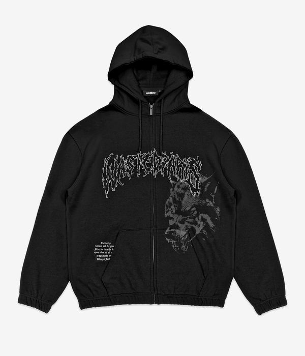 Wasted Paris Varg Boxy Hoodie (black)