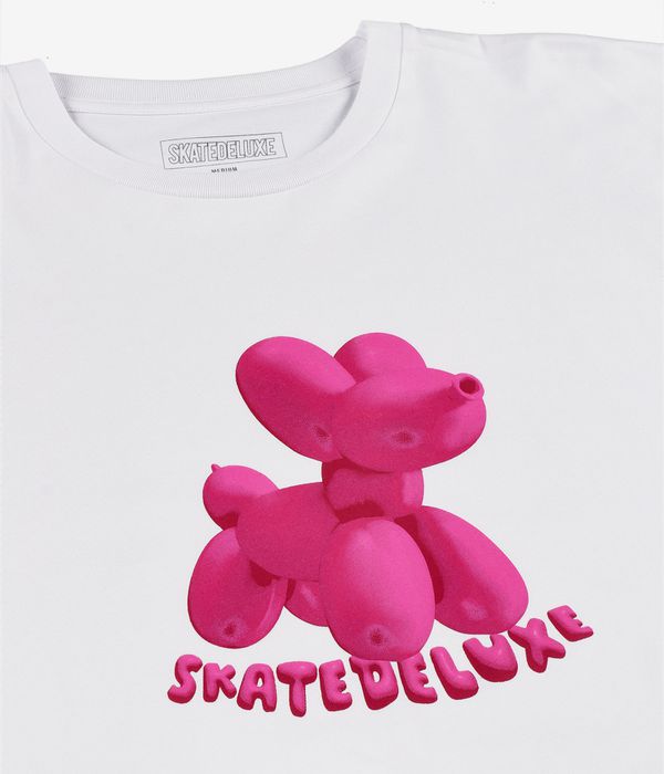 skatedeluxe Bubble Doggie Organic T-Shirt (white)