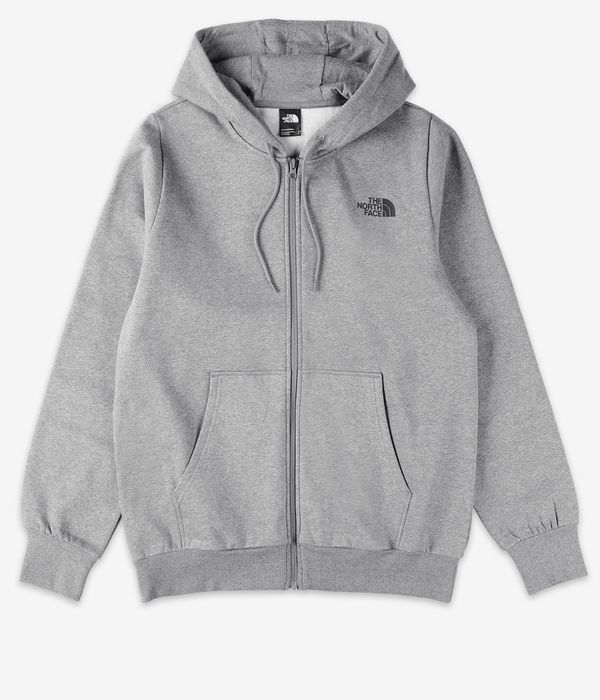 The North Face Simple Dome Zip-Hoodie (tnf medium grey heather)