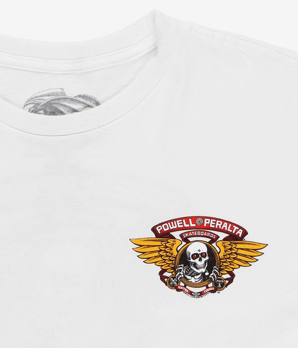 Powell-Peralta Winged Ripper T-Shirt (white)