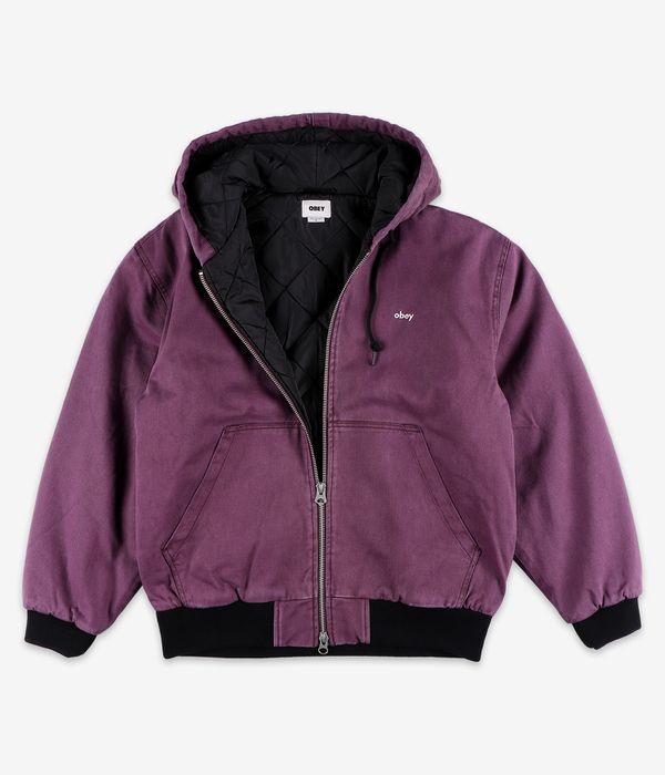 Obey Wittern Veste (potent purple faded wash)