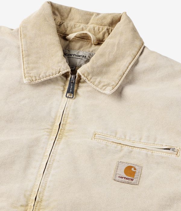 Carhartt WIP OG Detroit Organic Cotton Dearborn Kurtka (dusty h brown chalk wash)