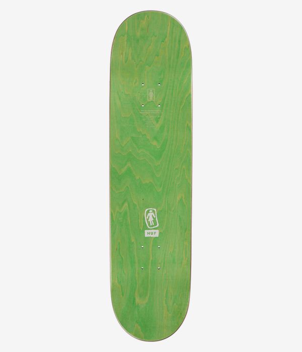 HUF x Girl OG 8.25" Skateboard Deck (brown)