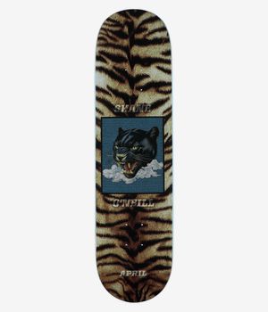 April O'Neill Leopard 8.125" Tabla de skate (multi)