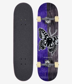 skatedeluxe Premium Butterfly 8.25" Board-Complète (purple black)