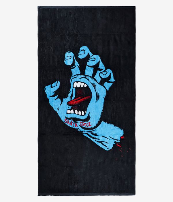 Santa Cruz Screaming Hand Ręczniki (black)