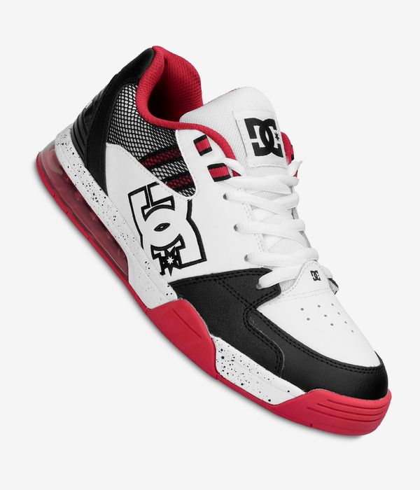 DC Versatile LE Shoes (white black athletic red)